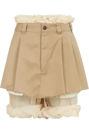 Maison Margiela Short superposé à bords francs
