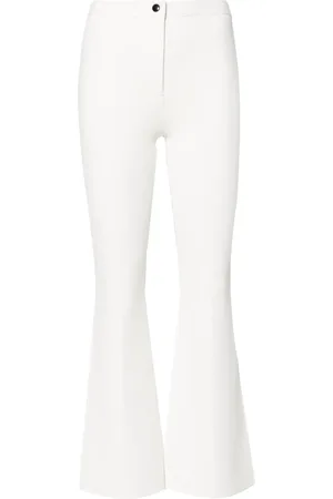 THEORY Pantalon évasé à détails plissés