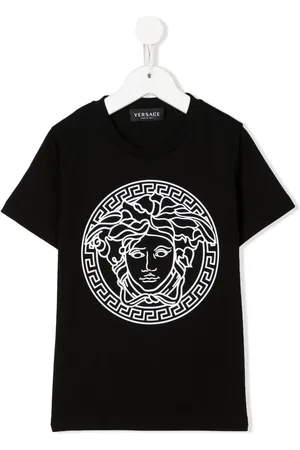 VERSACE T-shirt en coton à logo Medusa