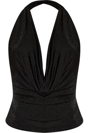 MISBHV Blouse à détail drapé