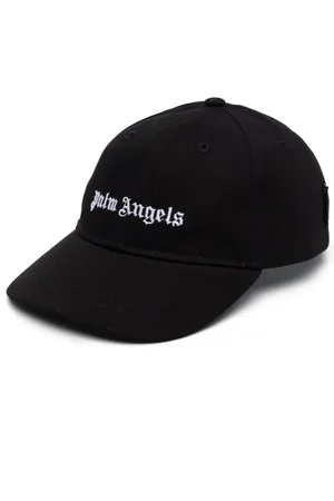 Palm Angels Casquette en coton à logo brodé