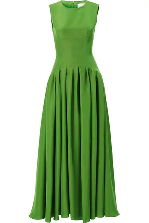 Carolina Herrera Robe longue à design sans manches