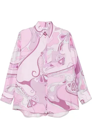 Puccini Chemise à imprimé Orchidée