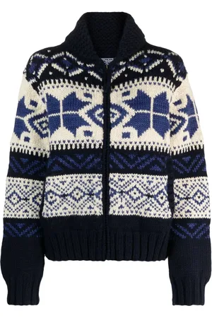 Ralph Lauren Cardigan en intarsia à col châle