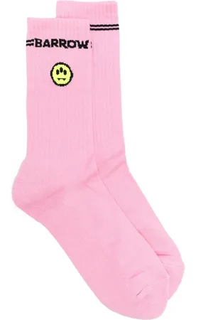 BARROW Chaussettes à logo en intarsia