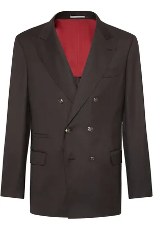 Brunello Cucinelli Blazer à boutonnière croisée