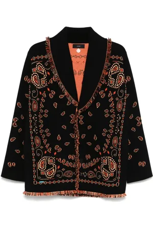 Alanui Cardigan à motif cachemire