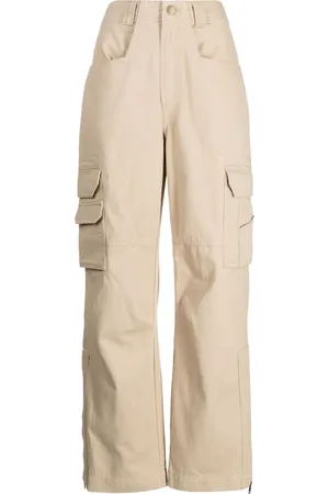 GOEN.J Pantalon ample à poches cargo