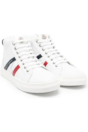Moncler Baskets montantes à rayures