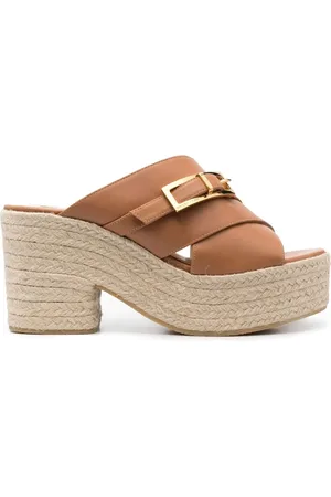 Sergio Rossi Mules Nora 90 mm à brides croisées
