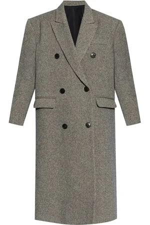 Marant Etoile Manteau Lexana à boutonnière croisée
