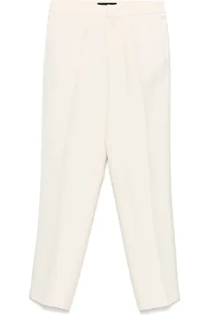 Fabiana Filippi Pantalon à bords satinés