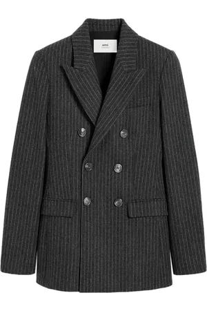 Ami Manteau croisé en laine