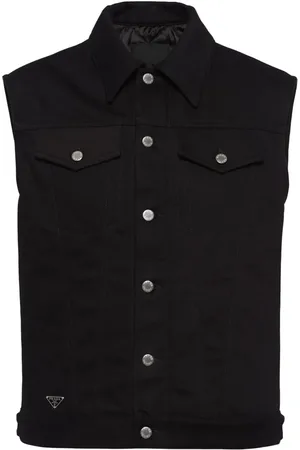 Prada Gilet Bull en jean
