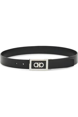 Salvatore Ferragamo Ceinture en cuir à boucle réversible