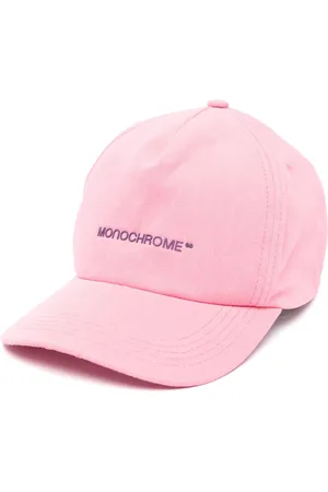 Monochrome Casquette à logo imprimé en coton