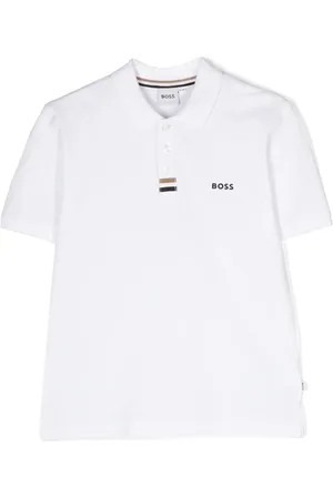 HUGO BOSS Polo à logo imprimé