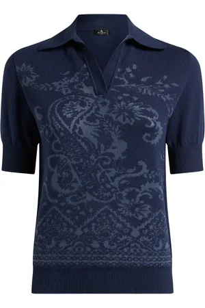Etro Polo à motif cachemire