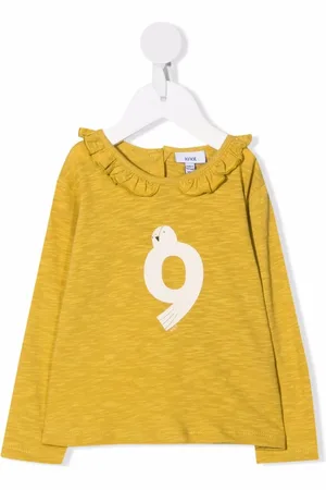 KNOT Blouse White Dove à volants