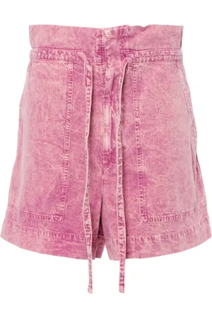 Marant Etoile Short Ipolyte à taille froncée