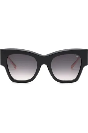 Philipp Plein Lunettes de soleil oversize Rose Venus
