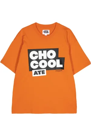 Chocoolate T-shirt en coton à logo imprimé