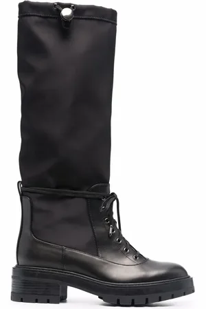 Aquazzura Bottes à détail de laçage