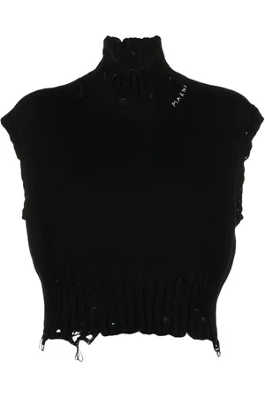 Marni Débardeur crop à effet usé