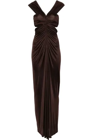 Atlein Robe longue à découpes