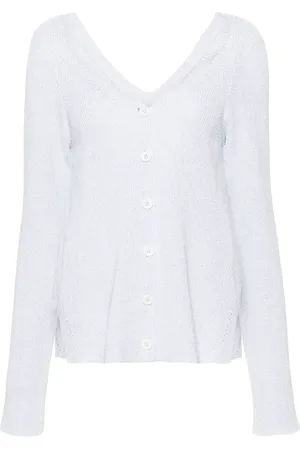 Fabiana Filippi Cardigan en maille nervurée