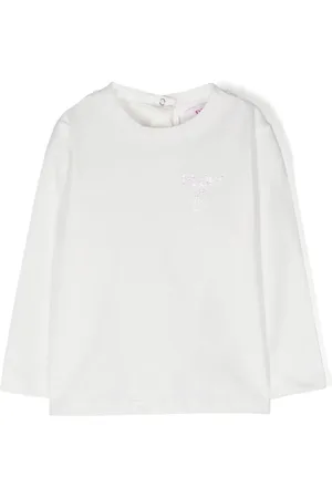 PUCCI Junior T-shirt en coton à logo imprimé