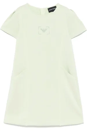 Emporio Armani Robe à logo brodé