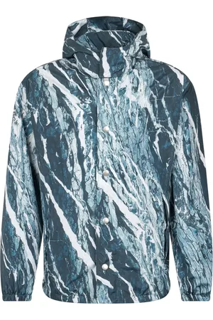 Roberto Cavalli Veste bomber à imprimé marbre