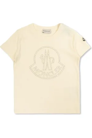 Moncler T-shirt à logo orné de cristal
