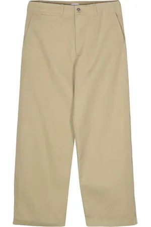 Burberry Pantalon en coton à coupe ample