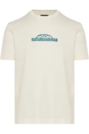 Emporio Armani T-shirt à logo brodé