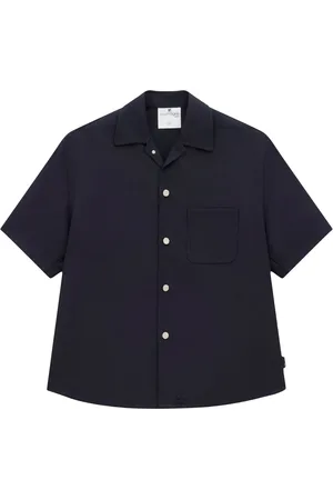 Courrèges Chemise Skater Retro en serge