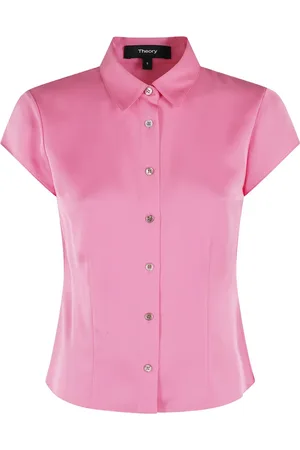 THEORY Chemise boutonnée à manches courtes