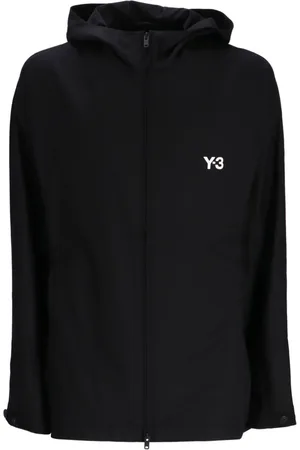 Y-3 Veste zippée à logo imprimé