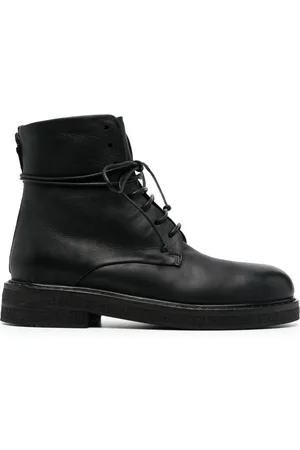 MARSÈLL Bottines en cuir à lacets 40 mm