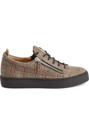 Giuseppe Zanotti Baskets Frankie à carreaux