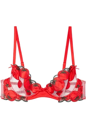 FLEUR DU MAL Soutien-gorge Pomodoro à broderies