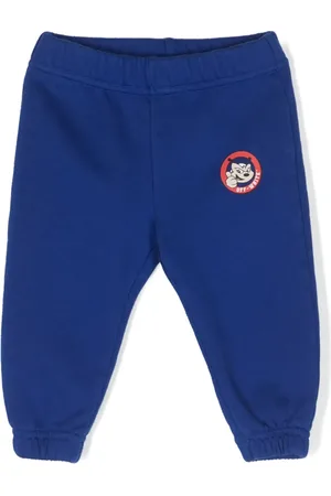 OFF-WHITE Pantalon de jogging en coton à logo imprimé