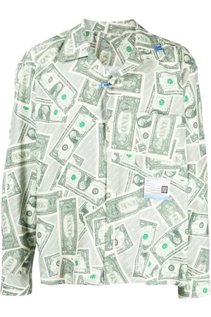 Maison Mihara Yasuhiro Chemise Dollar Bill à manches longues