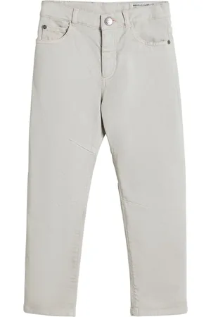 Brunello Cucinelli Pantalon à coutures contrastantes