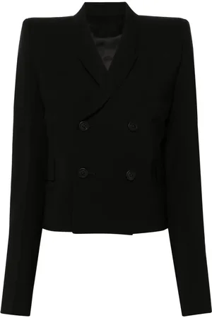 Rick Owens Blazer en laine à boutonnière croisée