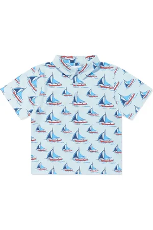 Rachel Riley T-shirt à imprimé bateau