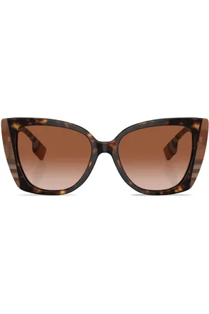 Burberry Lunettes de soleil à effet écailles de tortue