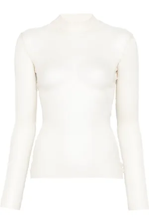 MUGLER Haut à effet de transparence