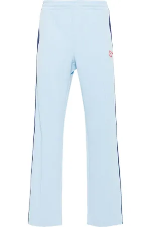 Casablanca Pantalon de jogging droit à logo brodé